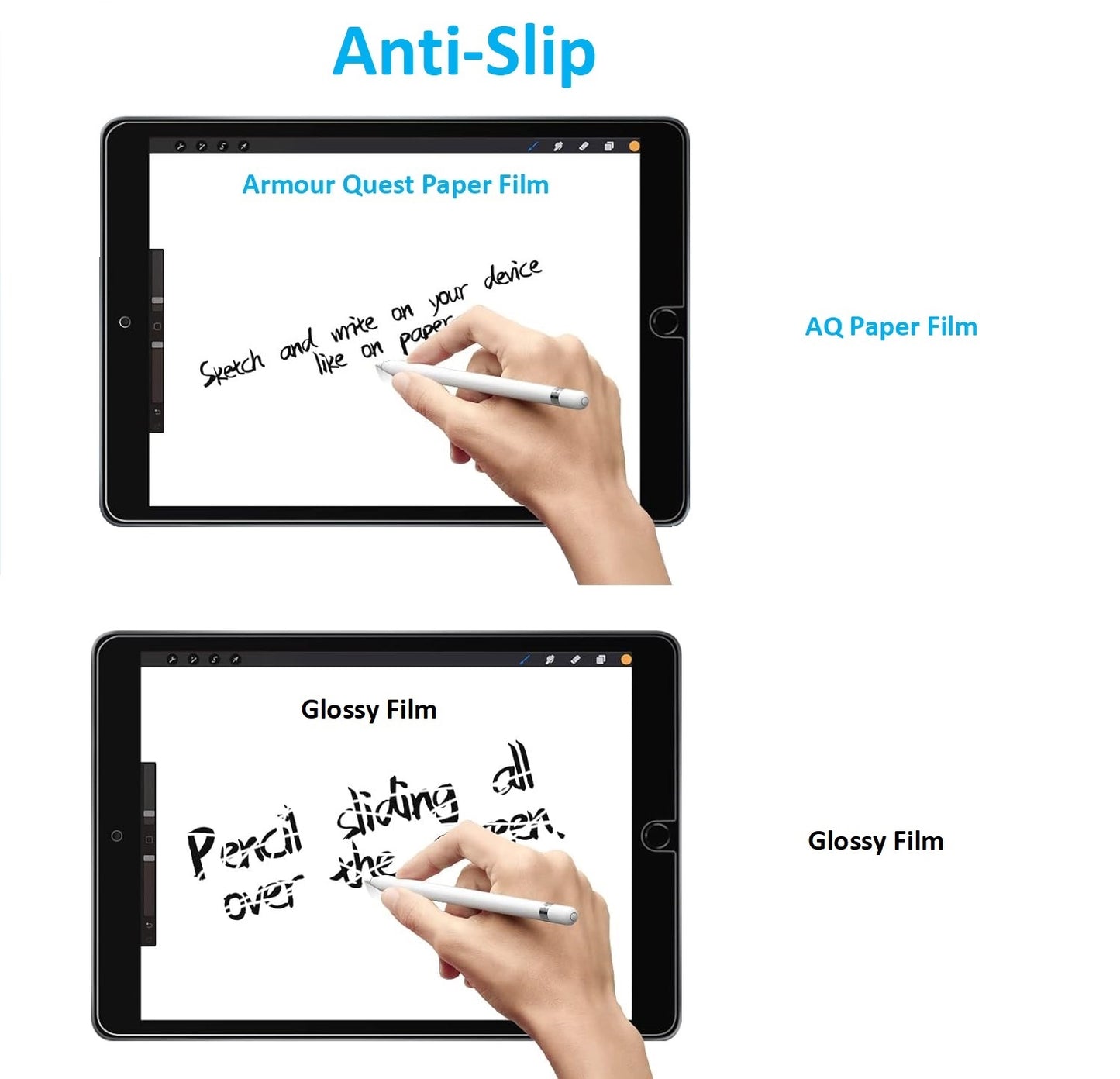 Paper Feel Screen Protector (With Micro-beads technology) For iPad Air3 (2019) 10.5"/iPad Pro10.5