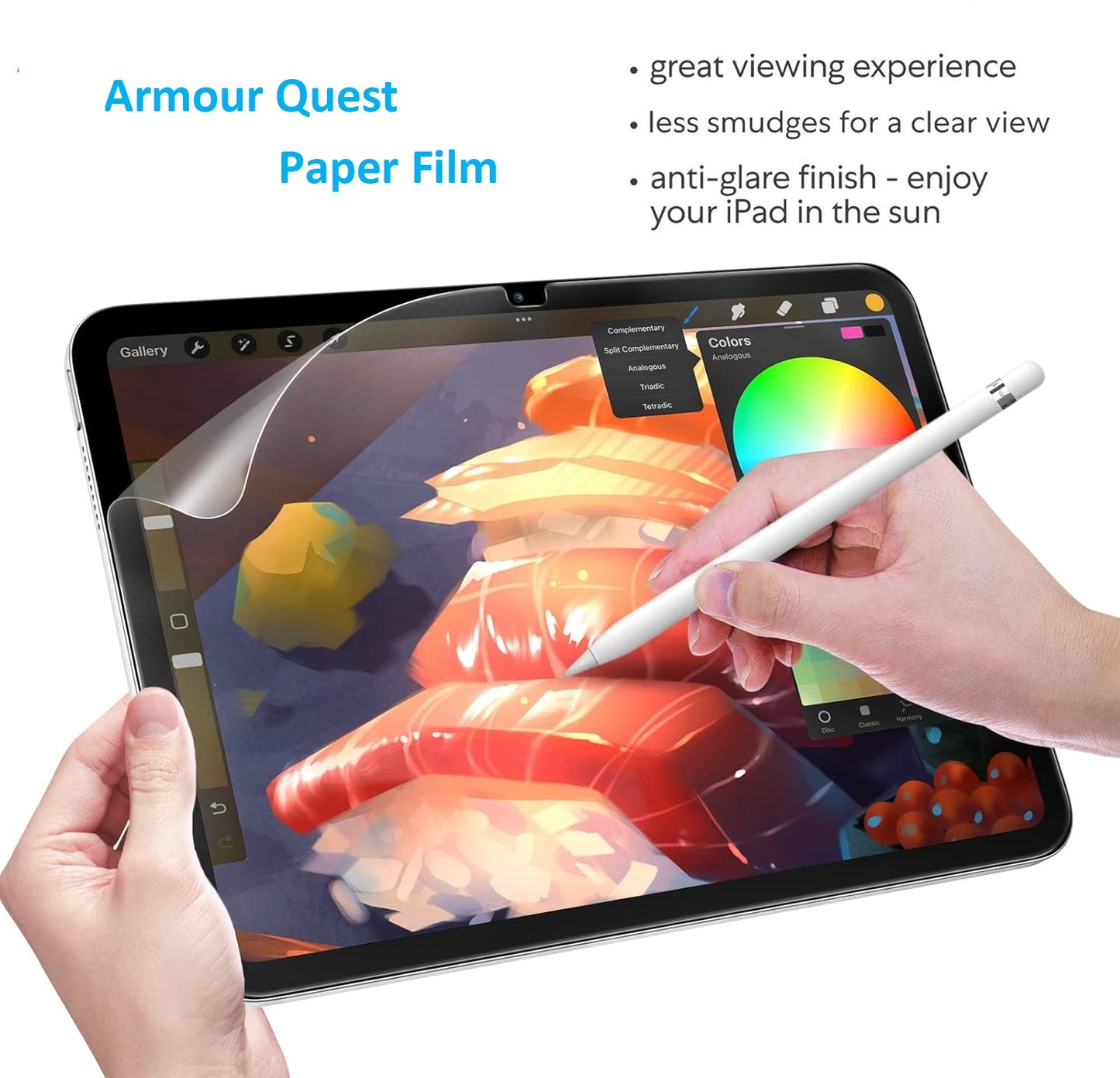 Paper Feel Screen Protector (With Micro-beads technology) For iPad 10.9" 10Th Gen. (2022)