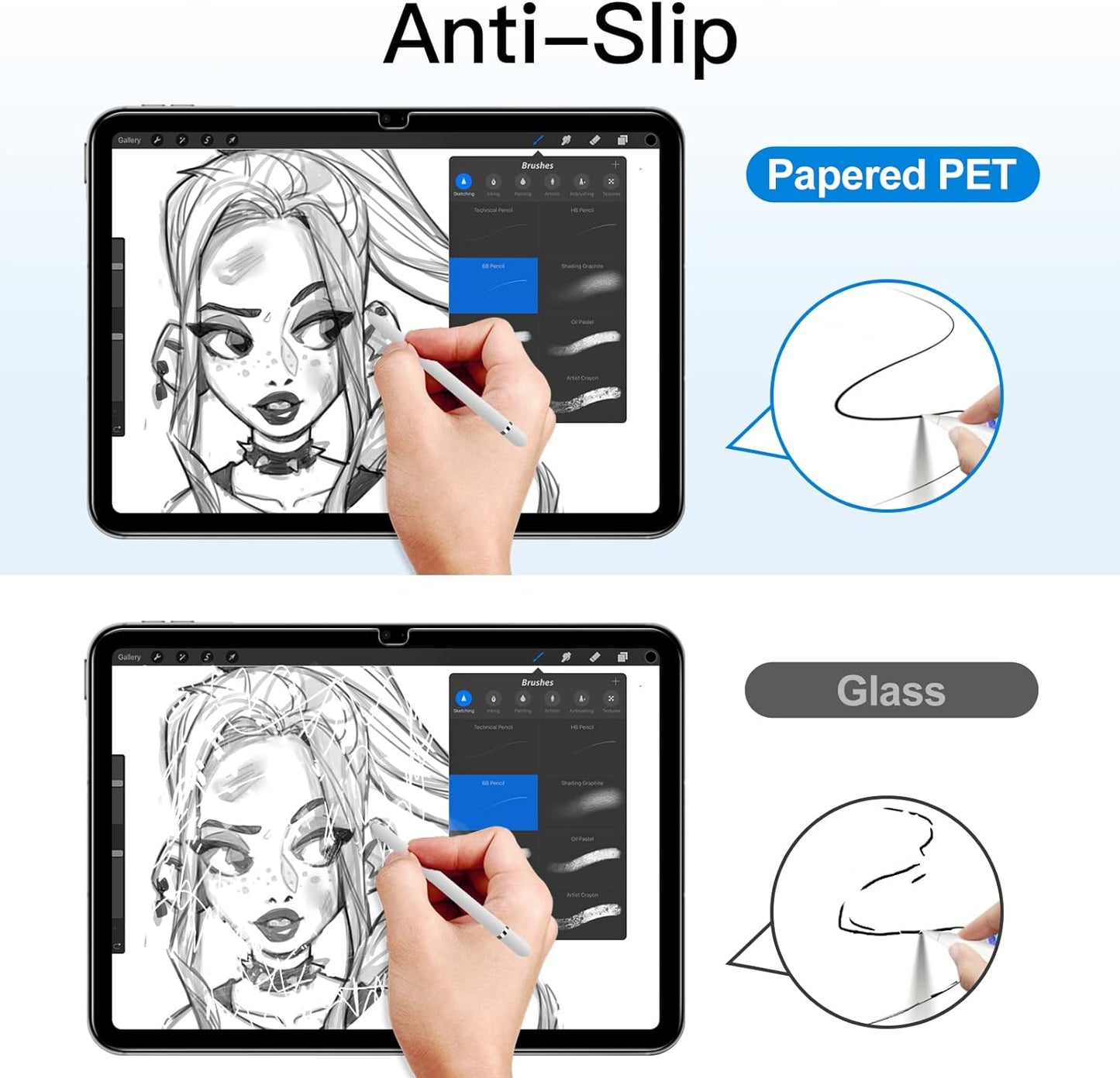 Paper Feel Screen Protector (With Micro-beads technology) For iPad 10.9" 10Th Gen. (2022)